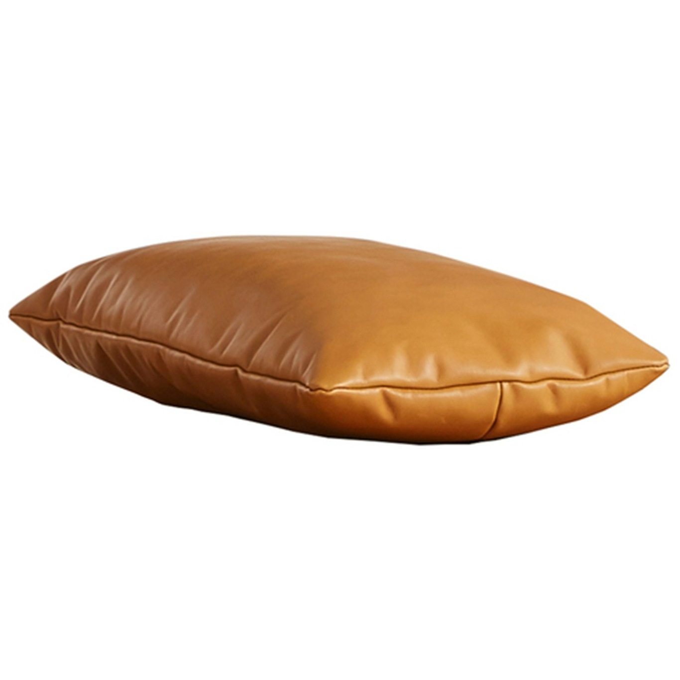 Level Pillow For Daybed, Cognac Leather