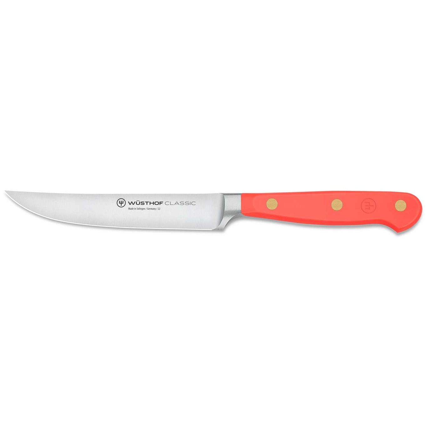Classic Colour Steak Knife 12 cm, Coral Peach