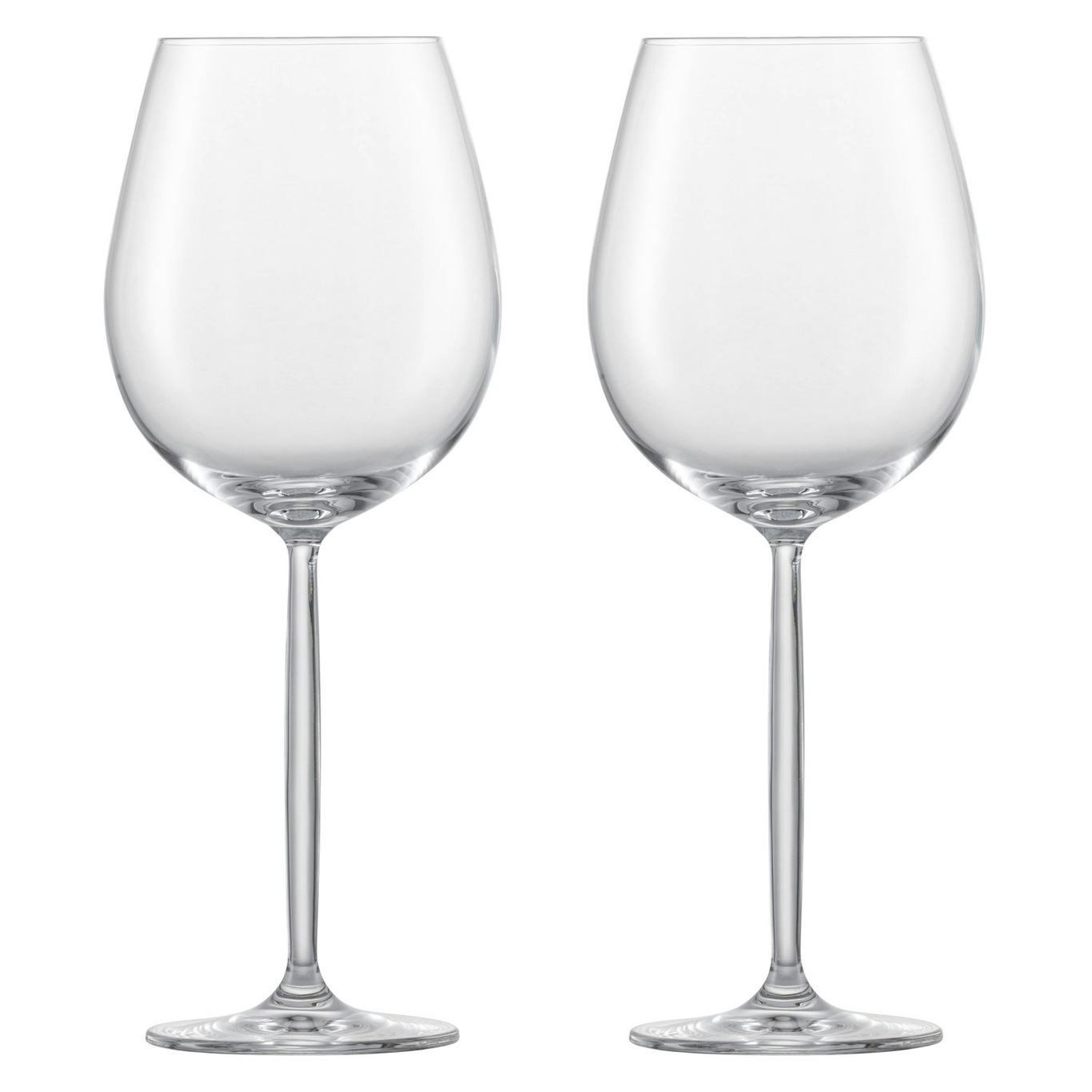 Diva Burgundy Red Wine Glass 46 cl, 2-pack